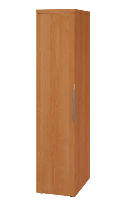 SIST 5 - 42 šatní skříň, 1-dveřová, tyč, levá, 1820x400x600, olše jantar